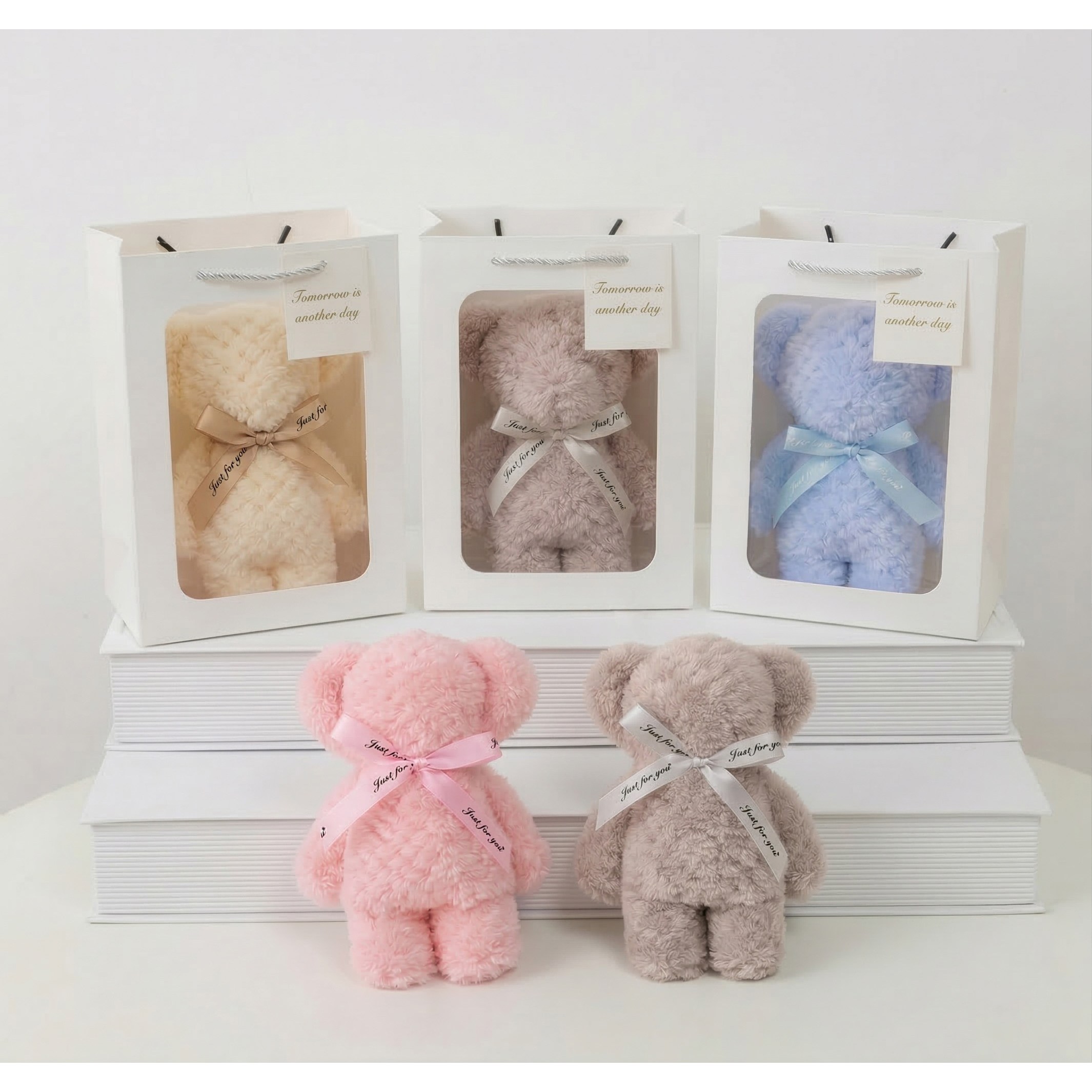 페어홈 곰돌이 수건 답례품 10개 세트 개별 쇼핑백 18,900원