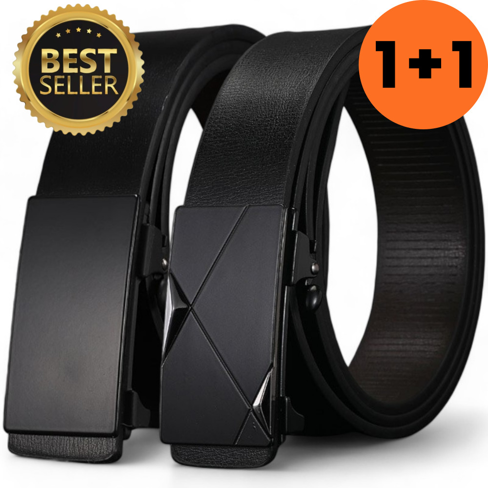 조은마음 1+1 가죽 캐주얼 정장 벨트 허리띠 자동 버클 9,700원