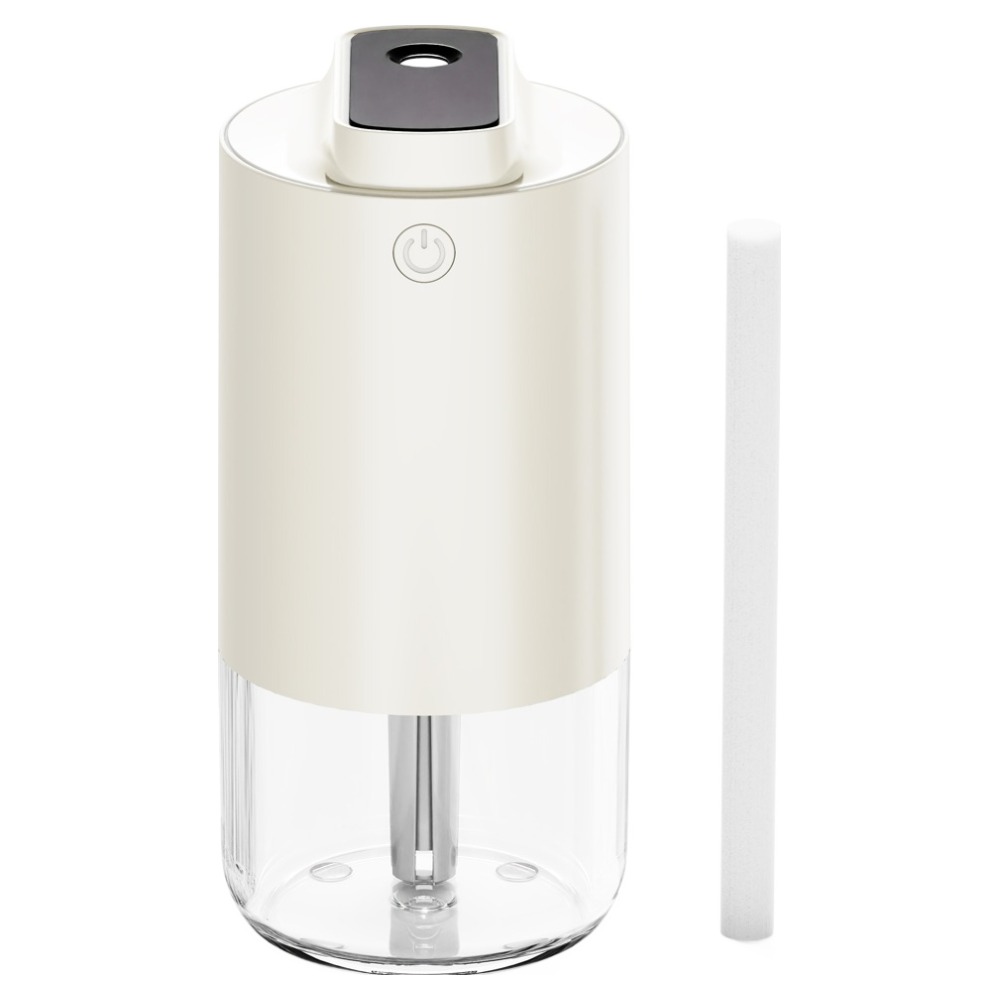 누아트 안개분사 미스트 저소음 휴대용 가정용 탁상용 LED 무선 미니 초음파 가습기, 아이보리, 단일상품 8,900원