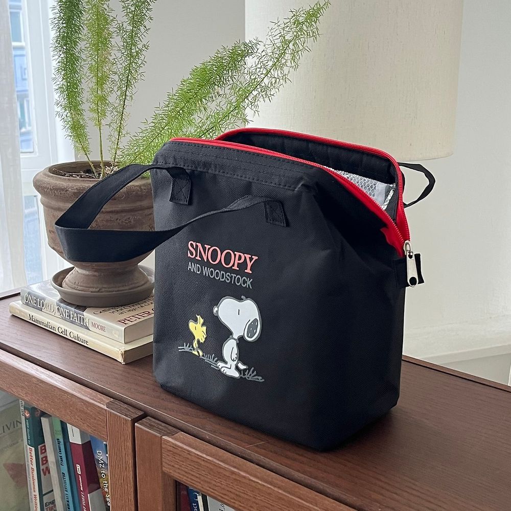 스누피 우드스탁 쿨링 보냉백 캐릭터 장바구니 도시락가방 17,300원