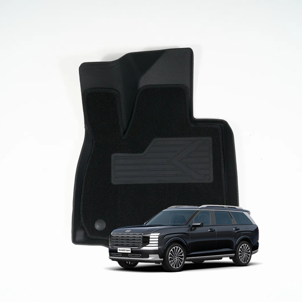 비젠티엄 자동차 팰리세이드LX3 2세대 TPE 더블카매트, 9인승 하이브리드, LX3 팰리세이드 더블카매트 187,800원