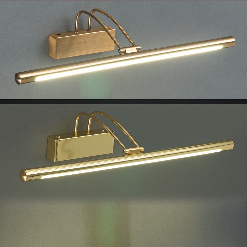 와우조명 갤러리LED벽등4번 벽등 벽조명 인테리어조명벽등 무드등 led등 침실벽등 실내벽등, 금장 68,000원