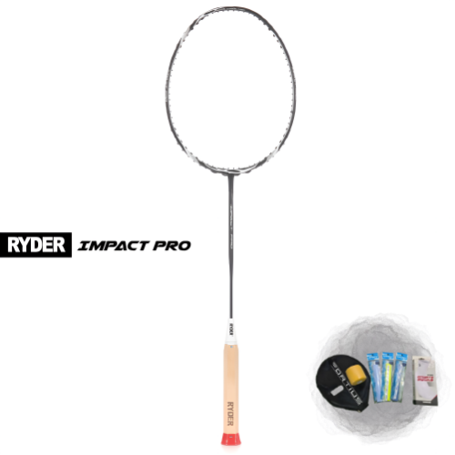 라이더 배드민턴 RYDER IMPACT PRO 라켓 보상판매 가능, 1개, 4U 260,000원
