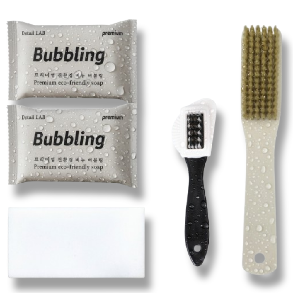 디테일랩 버블링 운동화 신발 세탁 세제 클리너 세트 키트 스웨이드 가죽, 1개 18,760원