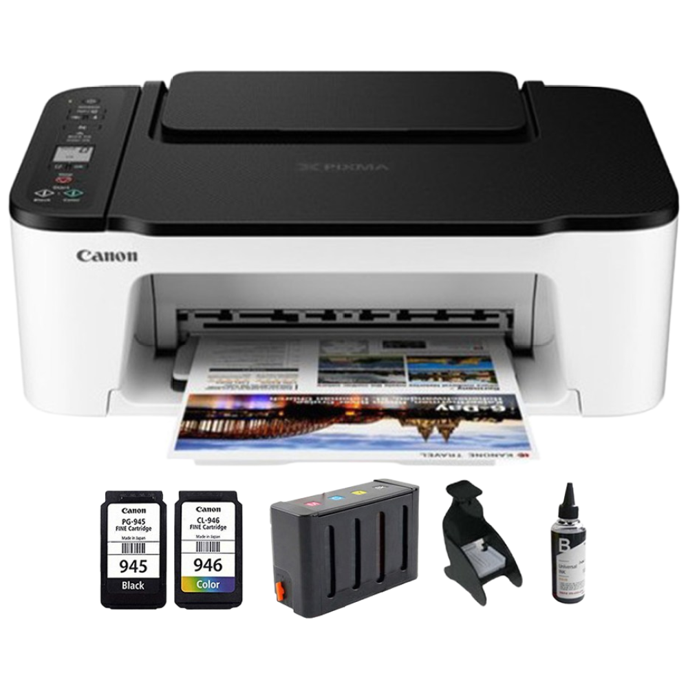 캐논 잉크젯복합기 TS3492 무한잉크 완벽장착 배송 자가수리기구 충전잉크검정 동봉발송 163,000원