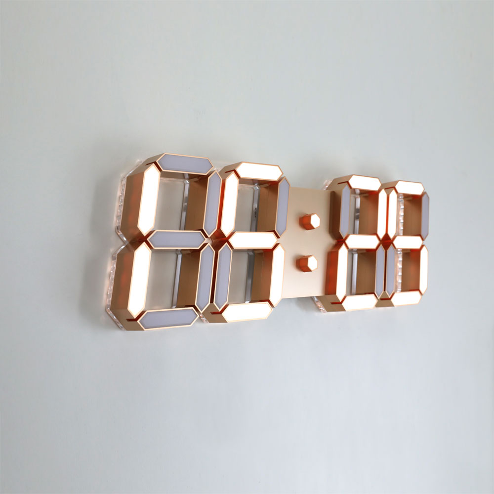 로이레트니 4세대 무드등 PLUS 무소음 유선 벽시계 + 자석 무타공 브라켓 3.3m + 리모컨 세트, 골드 무드 플루티드 124,000원