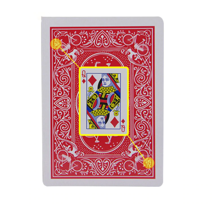 매직 마술 포커 표시 트릭 속임수 카드 보드 게임, 매직 트릭 카드, 1개 4,350원