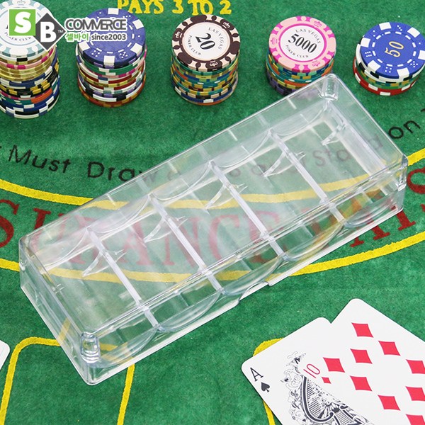 셀바이 아크릴 카지노칩 보관케이스100P용 칩트레이 2,320원