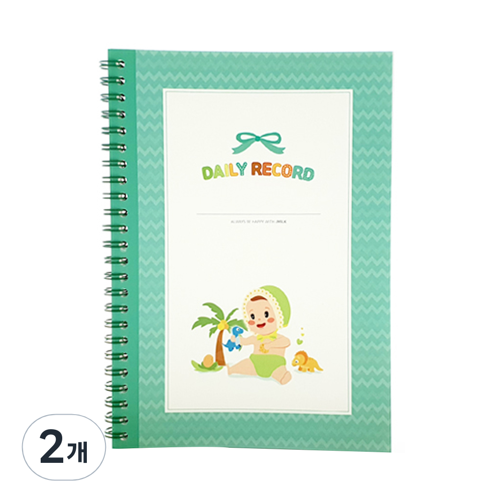 제이밀크 수유일지, 파랑공룡, 2개 25,550원