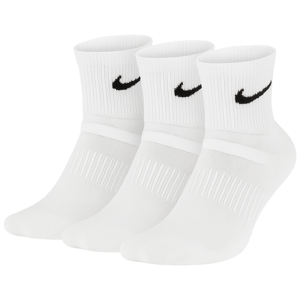 나이키 에브리데이 쿠션 중목삭스 SX7667-100 3켤레 1팩, 화이트, 1세트 9,800원