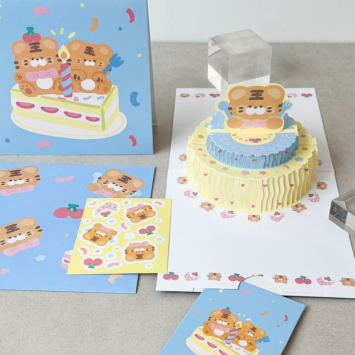 라이프웍스 3D 입체 팝업 생일 축하 메세지 카드 22종 10,900원