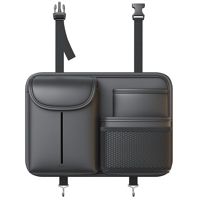 클로버 테크 차량용 뒷좌석 다용도 수납함, 블랙, 1개 18,900원