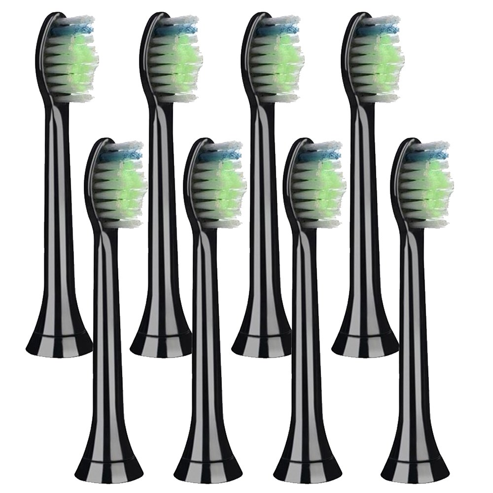 필립스 전동칫솔 호환 칫솔모 HX6938 HX6462 호환 칫솔모 (블랙), 8개, 필립스 (블랙) 24,500원