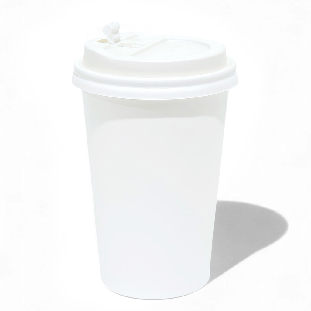 [세트] 국내생산 13온스종이컵 화이트칼라100개+뚜껑100개세트/테이크아웃/카페커피컵, 1세트 10,900원