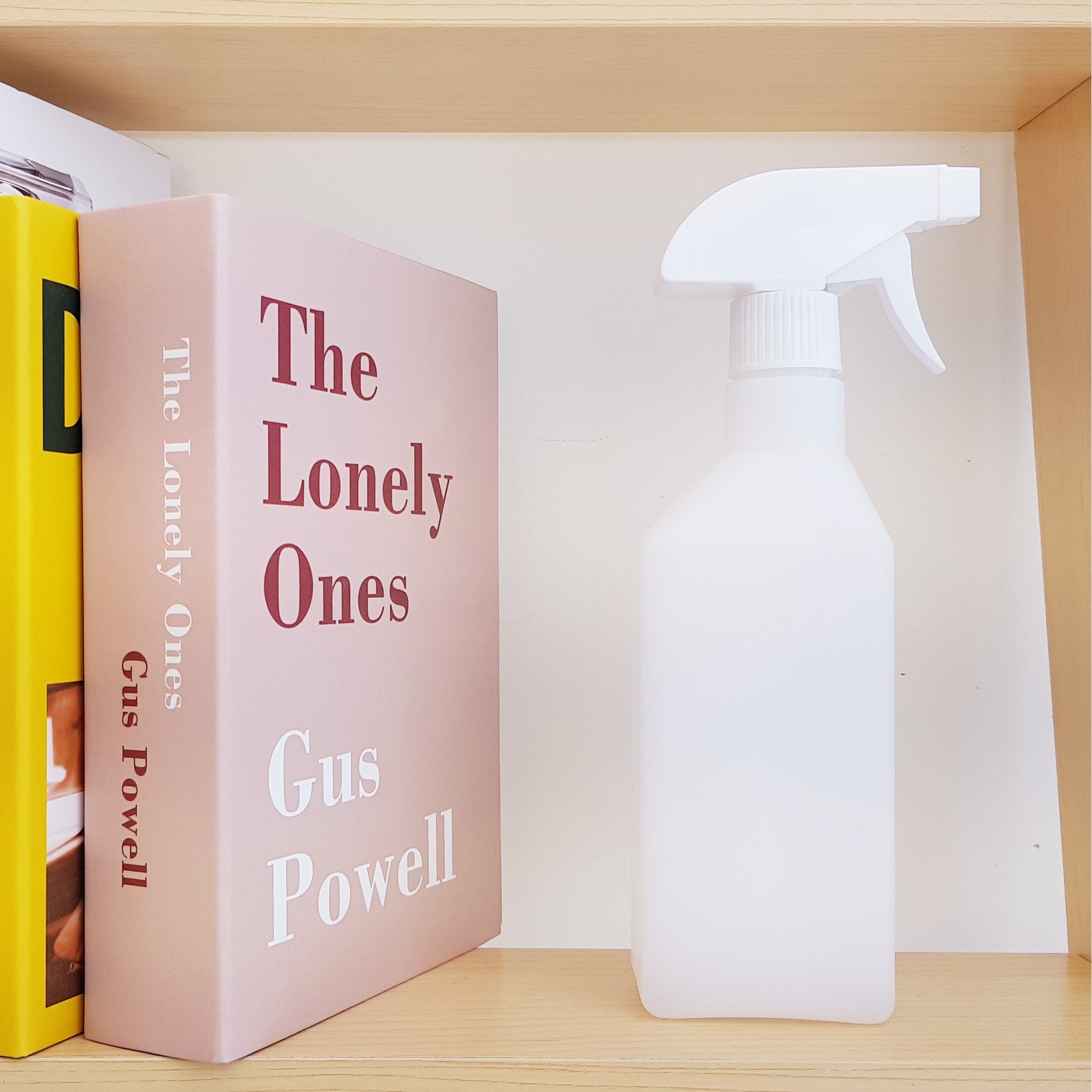 직사각 분무기 500ml, 직사각 반투명 용기(500ml) 화이트 스프레이건, 1개 5,000원