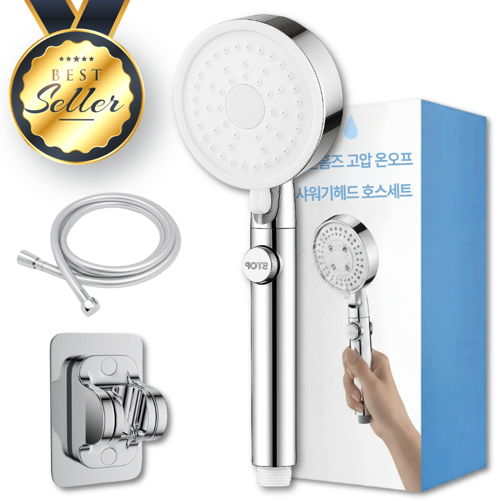 로빈홈즈 고압 샤워기헤드 호스 세트 6,900원