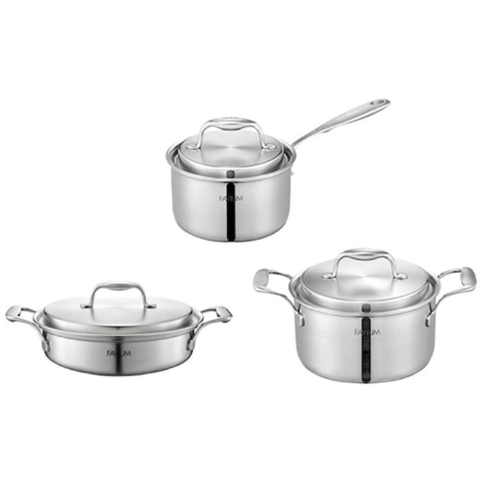 PN풍년 파비움 통5중 스테인레스 냄비 8종 택1, 양수냄비(FV5PT-24C) 24CM 87,800원