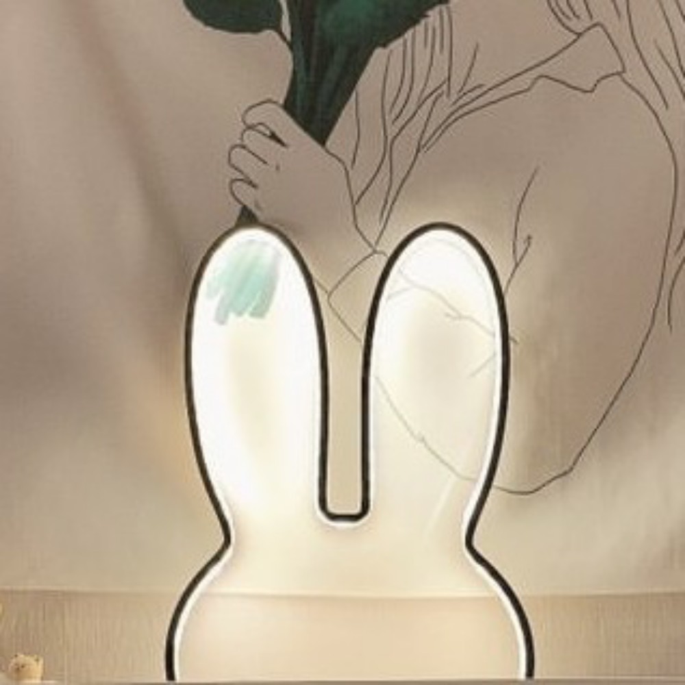 이코노미쿠스 붙이는 LED 토끼 침대 간접 조명 수면등 무드등 32,460원