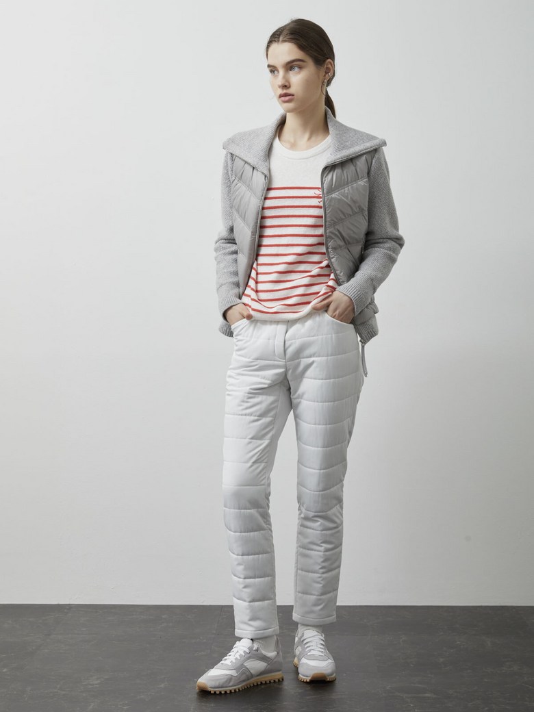 올리비아로렌 VVBKD4W9381 올리비아로렌 SZ02 니트 패치 다운 점퍼 121,250원