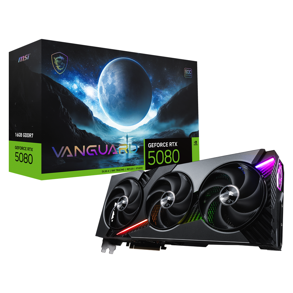 MSI 지포스 RTX 5080 뱅가드 SOC D7 16GB 하이퍼프로져 2,359,000원