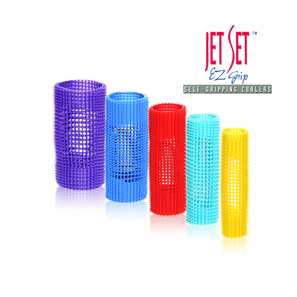 모리스 제트세트 이지그립 헤어롤 (롱), 1개, 옐로우_100x31mm(4pcs) 4,450원