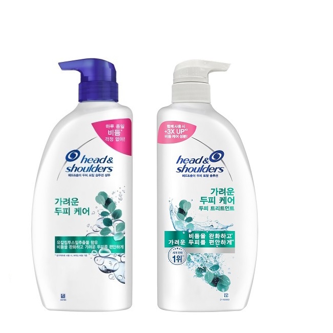 헤드앤숄더 가려운샴푸&두피케어 트리트먼트 세트 23,000원