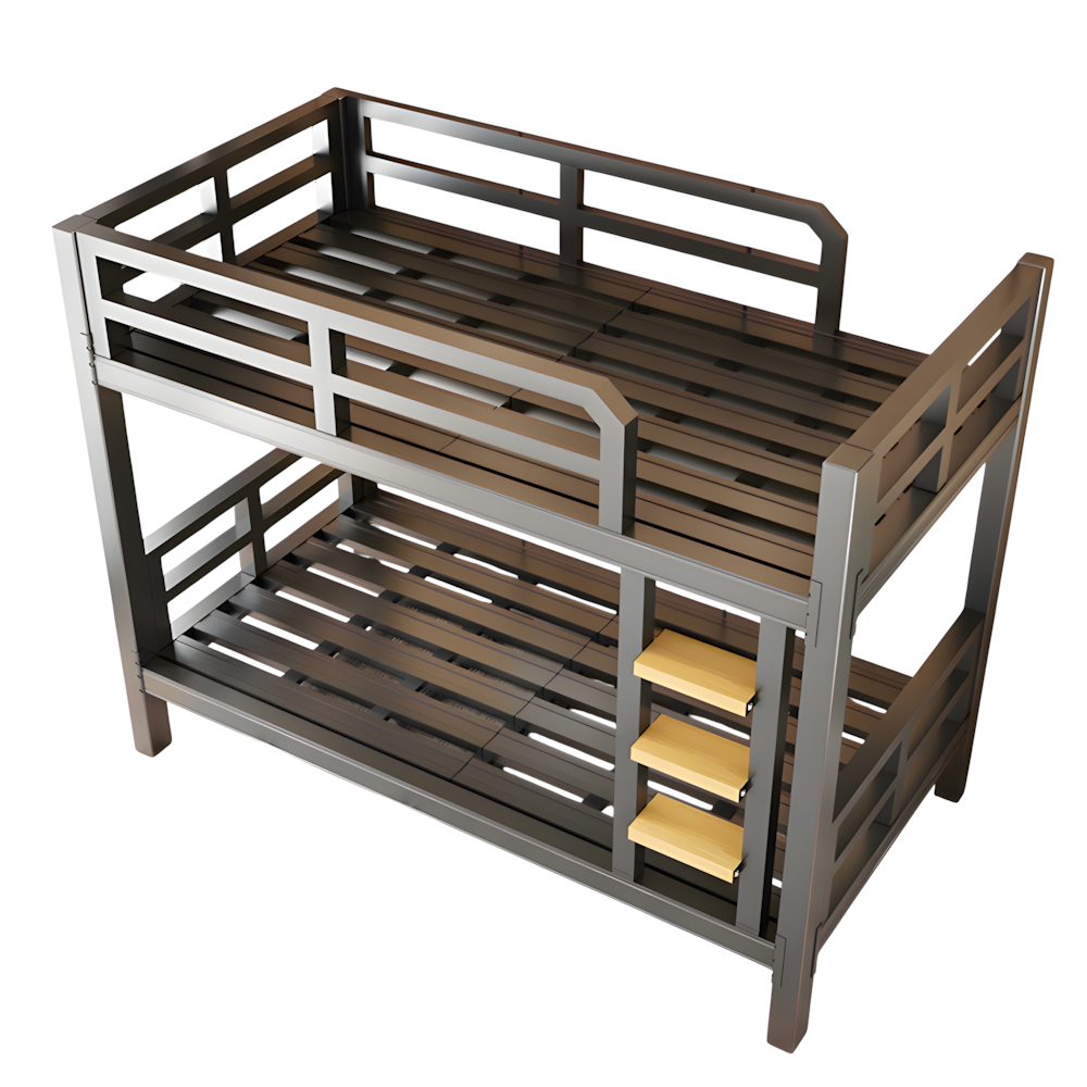 코어베드 흔들림없는 2층침대 튼튼한 철제 프레임, 블랙 545,000원