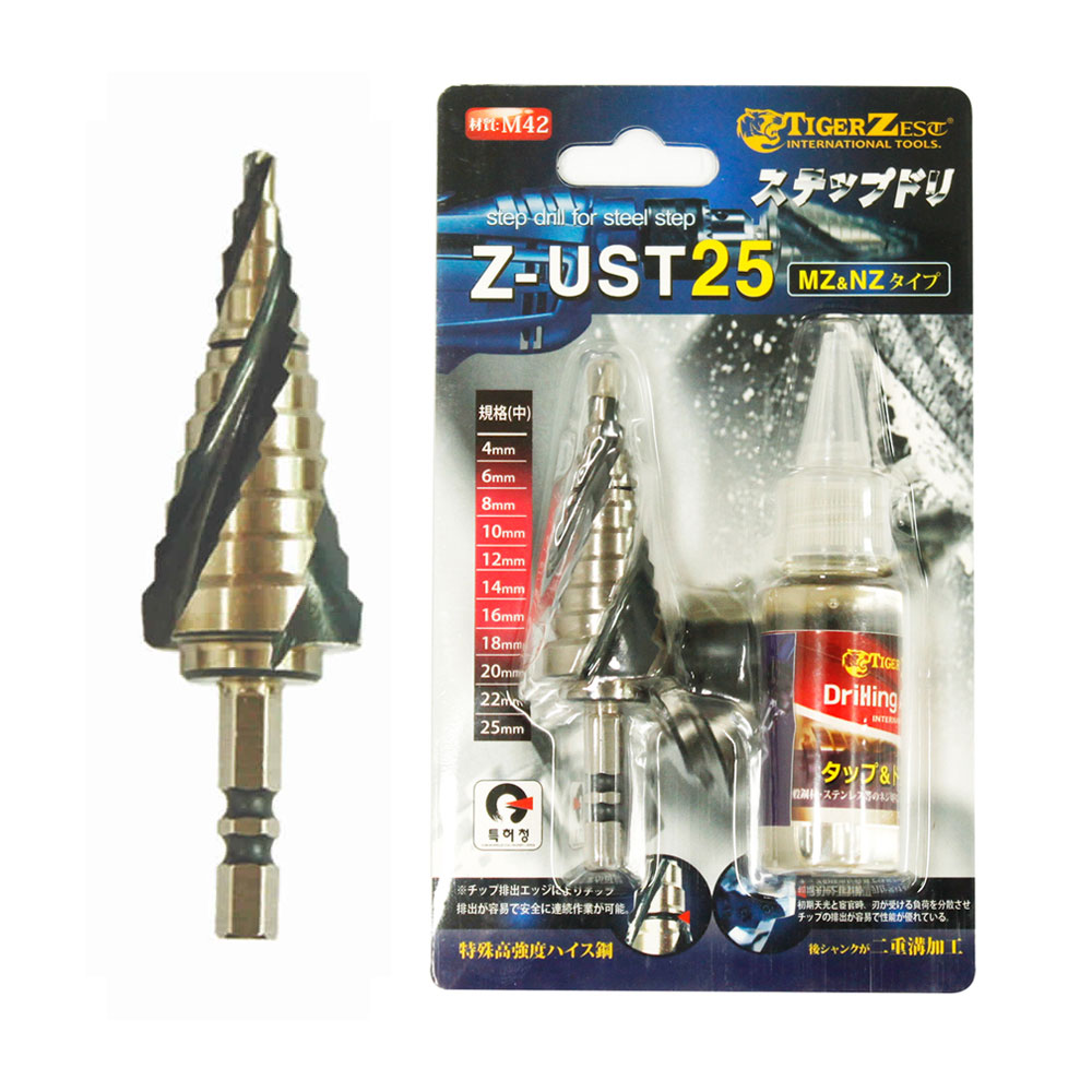 제스트 M42 울트라 강스텐용 스텝드릴 Z-UST25 (중) 25,700원