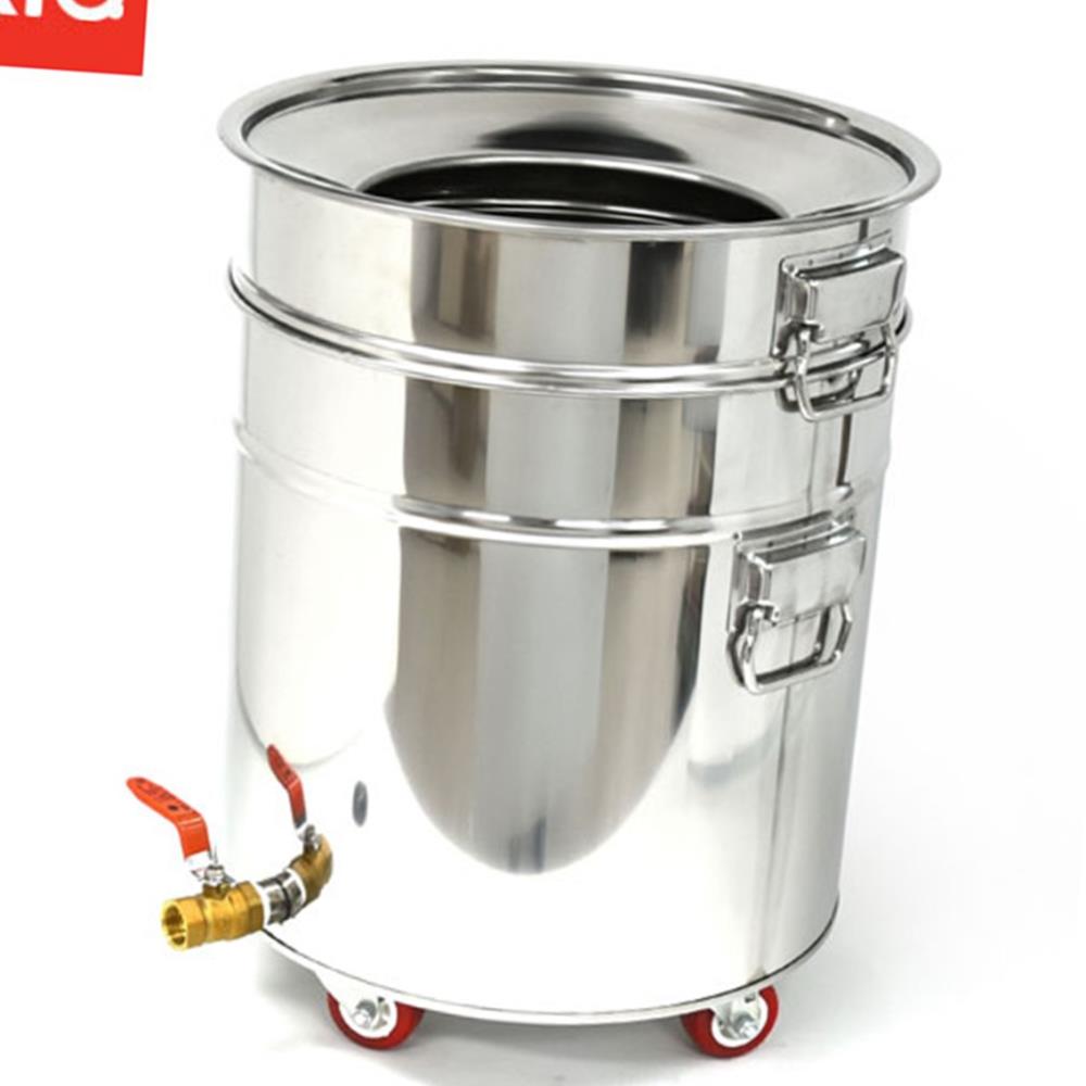 (올핀) 27종 스텐 잔반 수거통 고급형 음식물 수거함 거름망 잔반통 단체급식 쓰레기통 밸브 소 중 대 339,700원