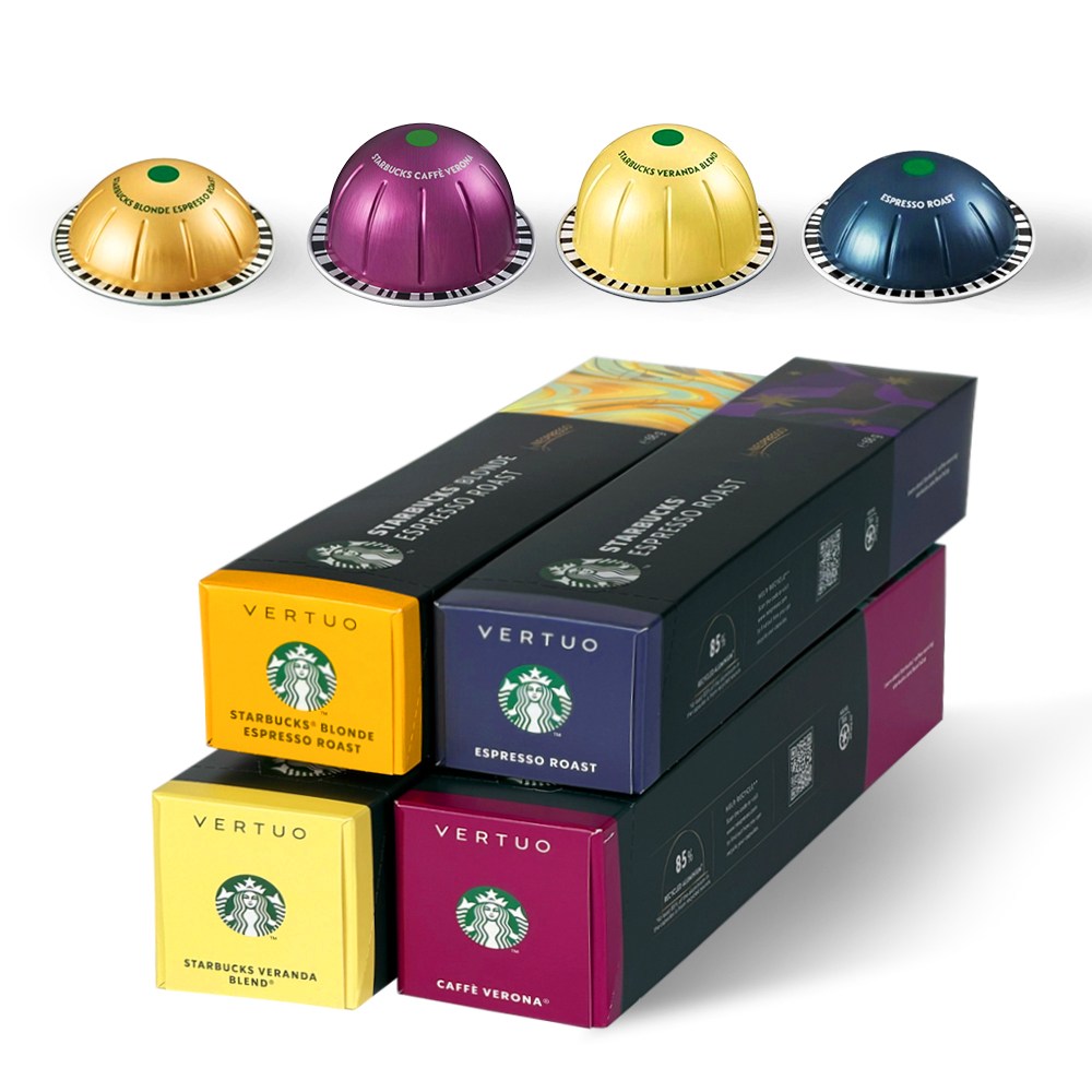 네스프레소 버츄오 정품 스타벅스 버라이어티 4팩, 6.8g, 1세트, 40개입 59,950원