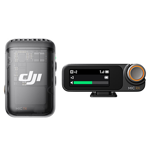 DJI 무선 Mic 2 마이크 송신기 1 TX + 수신기 1 RX 세트, DMT02(송신기), DMR02(수신기), 섀도우 블랙 163,000원