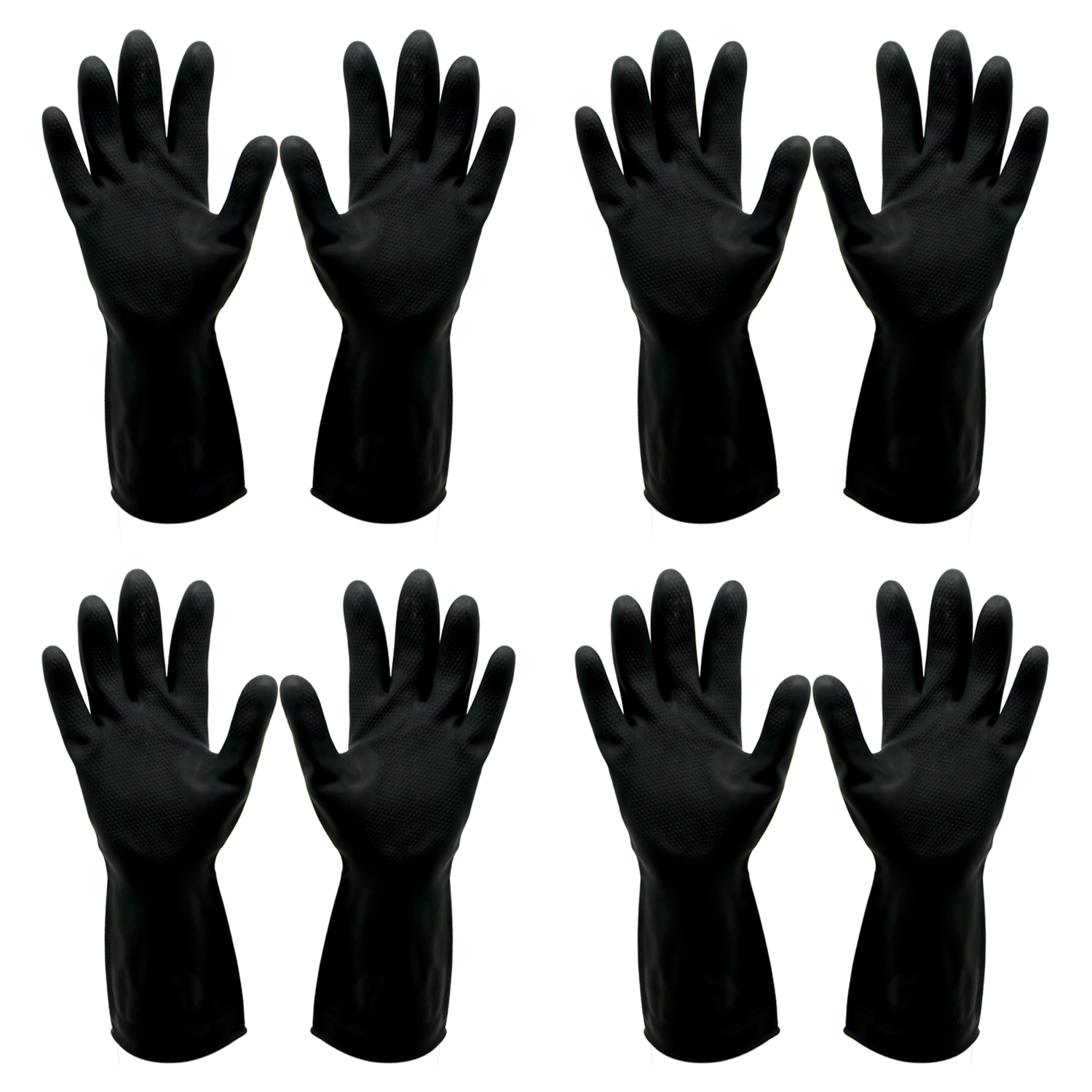 디크로닉 셀프 세차 고무장갑 양손 세트 블랙, 4세트 7,130원