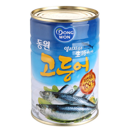동원 고등어 원터치 통조림, 400g, 10개 34,800원
