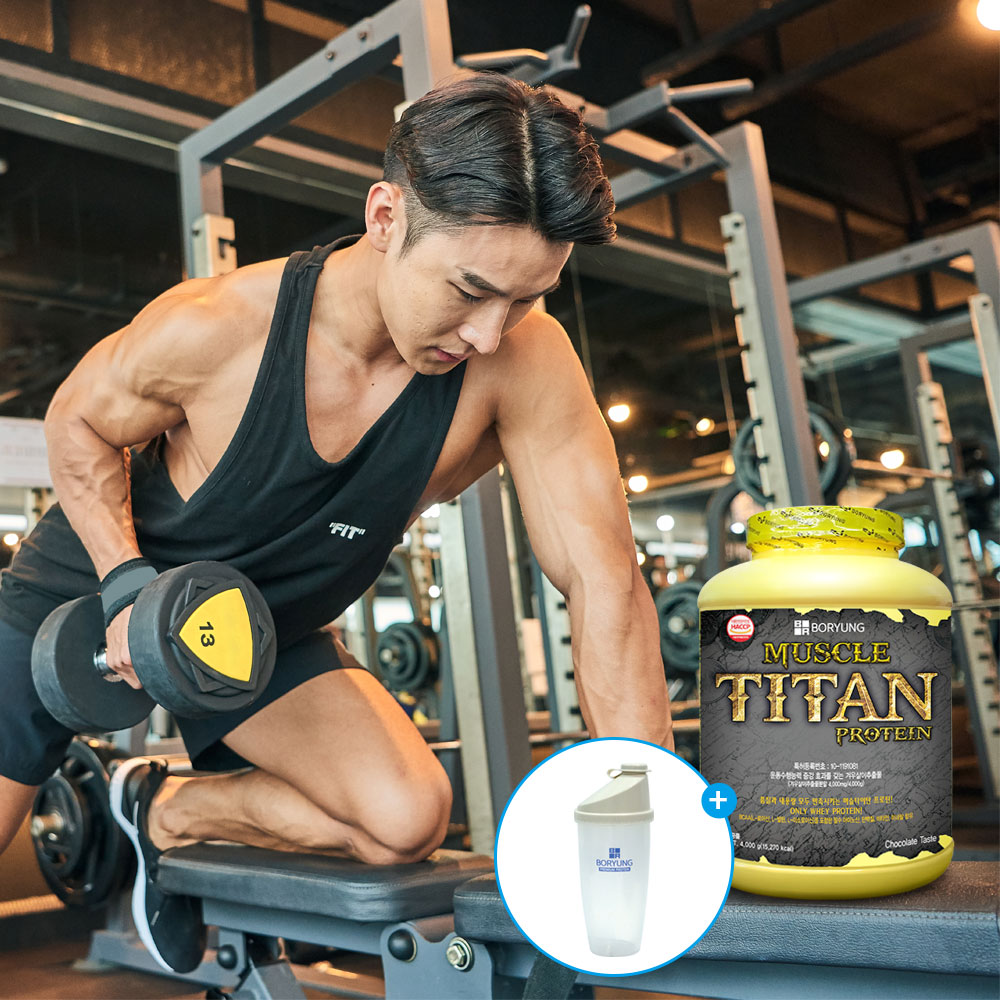 [특허인증] 보령헤비매스 머슬타이탄 프로틴 4kg 헬스보충제-쉐이커 증정 탄수화물강화 단백질보충제 아미노산, 4kg, 1개 140,000원