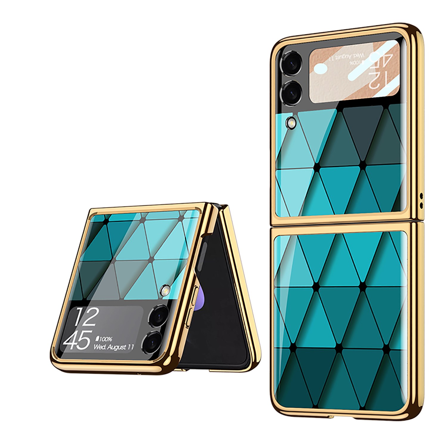 갤럭시 Z플립4 케이스 대리석 슬림 하드 스트랩 강화유리 케이스 지플립4 제트플립4 케이스 20,500원