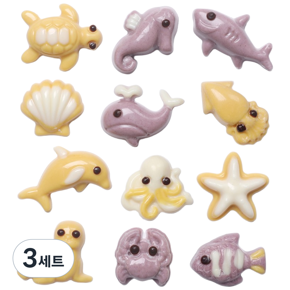 엠케이크 메이드초콜릿 바다친구들 초콜릿 만들기 세트 30,890원