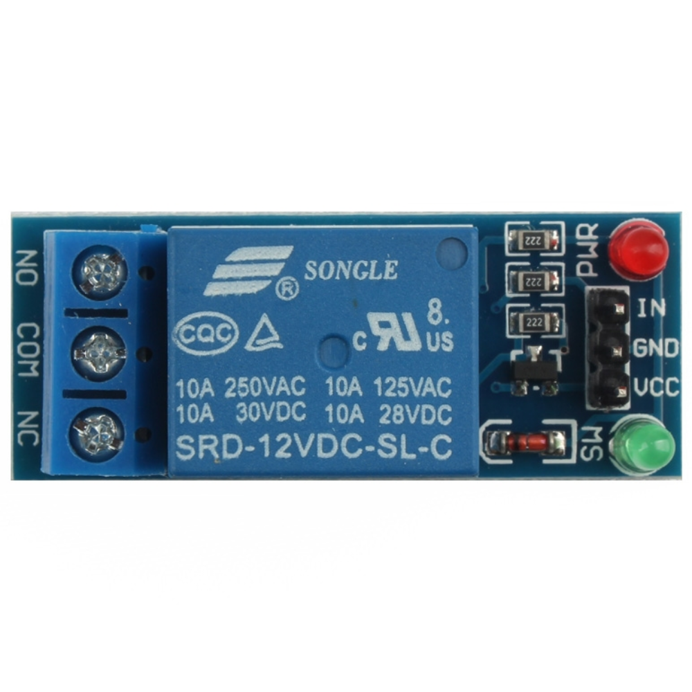 DC 12V 1채널 릴레이 모듈 10A DM4518, 1개 3,750원