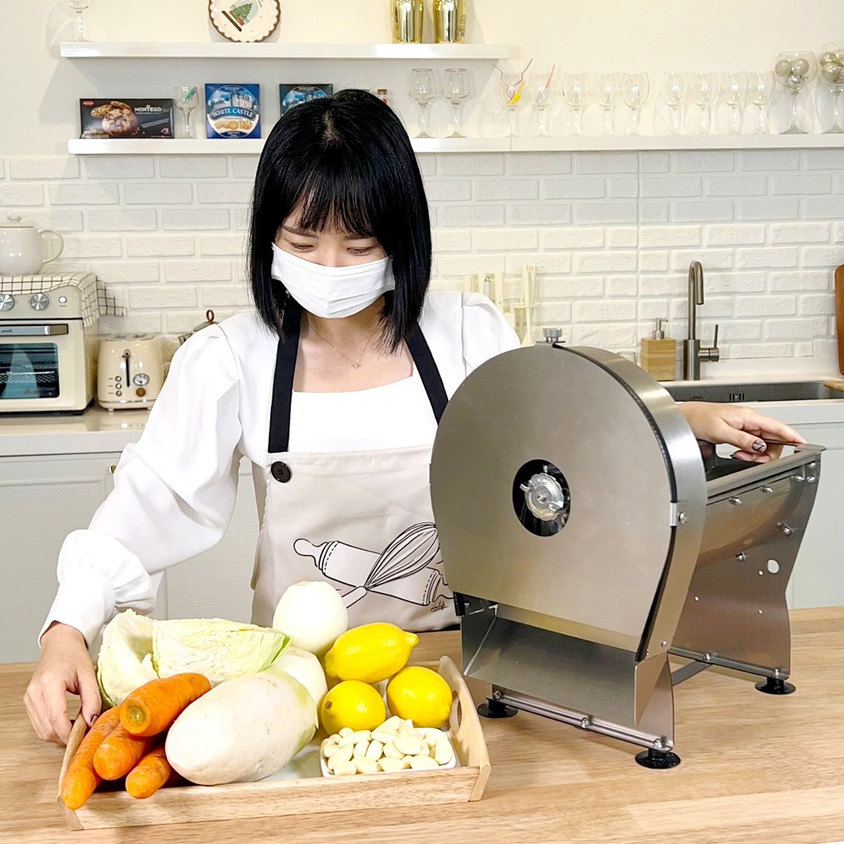 양배추슬라이서 절단기 기계 야채 양파슬라이스 채써는기계 채썰기 업소용 식당 수동 158,000원