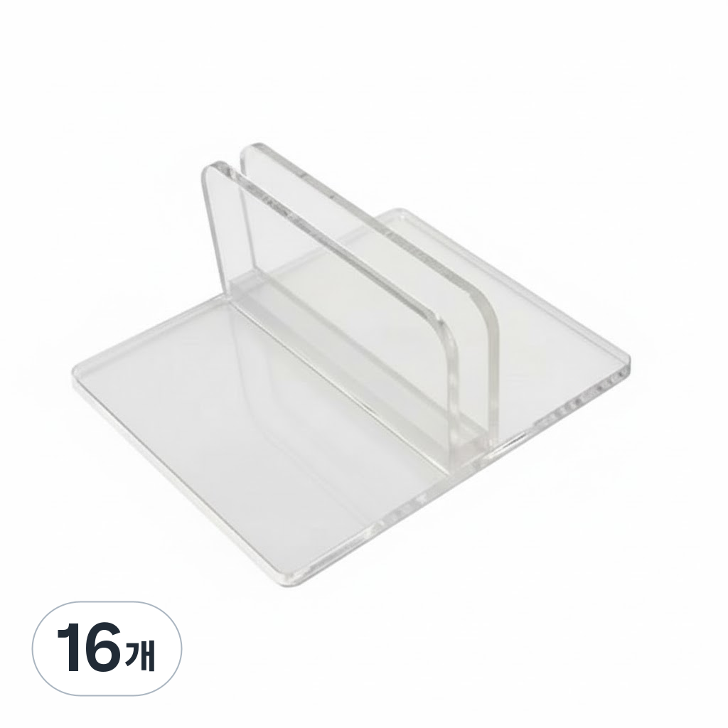 우드락 폼보드 아크릴 거치대, 16개, 투명 60,050원