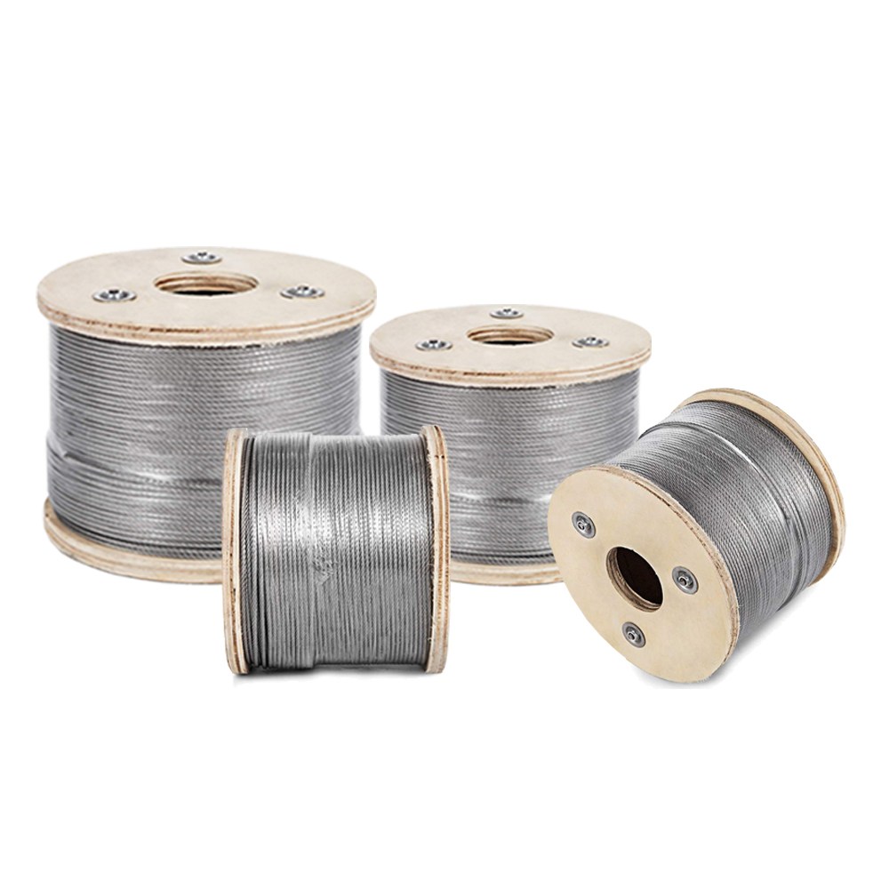 굿나잇몰 스텐 와이어 로프 와이어줄 빨래줄 200M 롤 2mm 2.4mm 3.2mm 4mm, 1개 92,400원