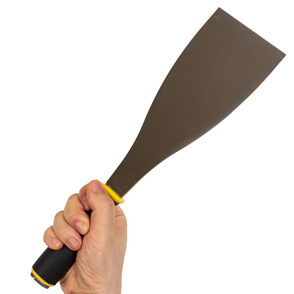 대형 스텐 헤라 타격형 스크래퍼 타일 에폭시 다가네 작업용 95mm, 1개 15,500원