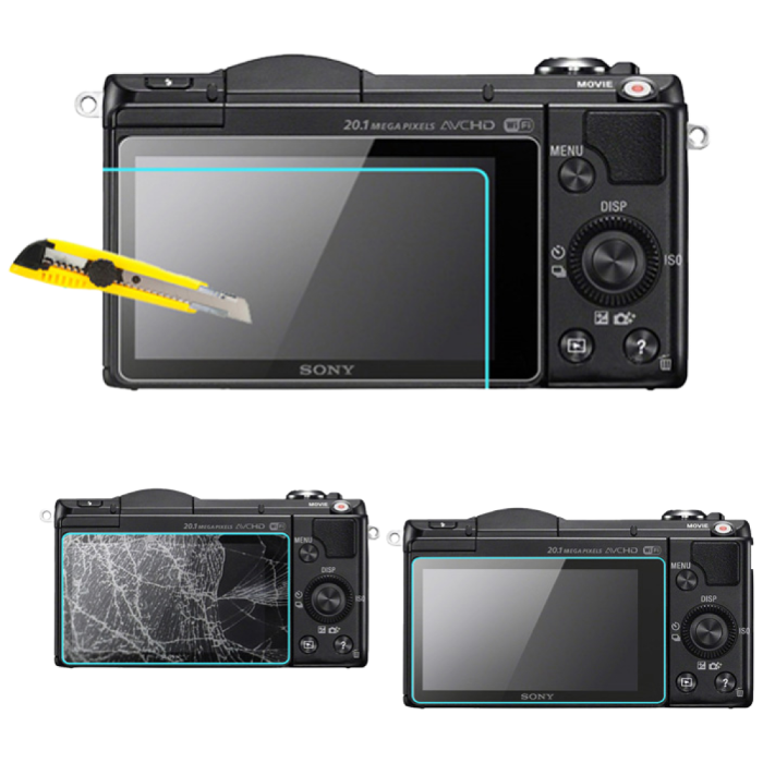 이너스 소니 A5000 9H 강화유리 필름, 1개, A5000 9,000원