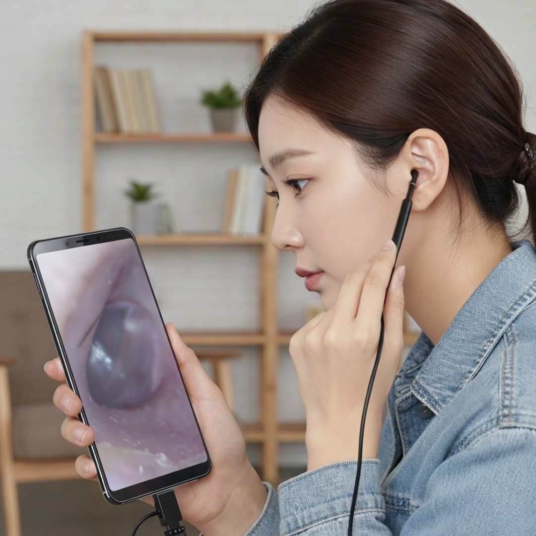 나무처럼 1.3메가픽셀 내시경 귀이개, 1개, 블랙 22,900원