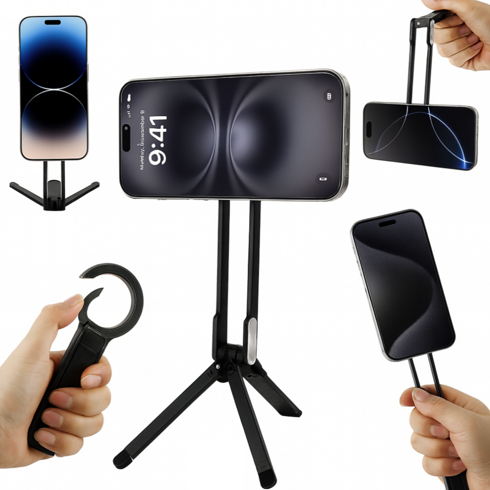 NEXT EDGE 맥세이프 스마트폰 삼각대 거치대 미니 셀카봉 13,310원