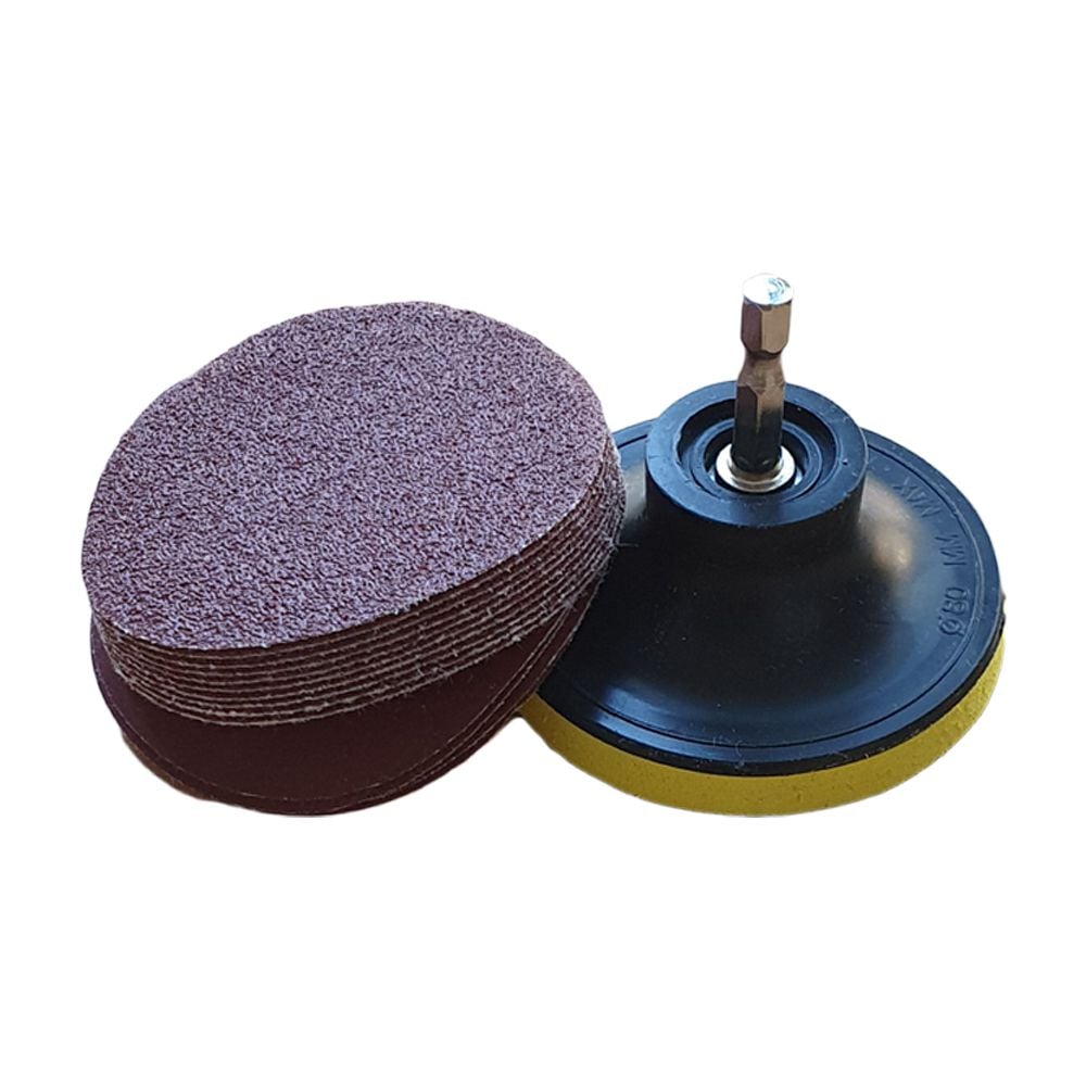 실용 샌더 녹 제거 샌딩 페이퍼 원형사포 75mm 패드 원형 팅벗기기 페이퍼 샌더기 DIY 샌드 사포 dew+1929dN 3,380원