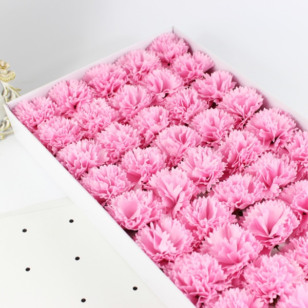 캔들바다 카네이션 비누꽃 [ 1박스 50개입 ] 프리미엄 레드 핑크 선택, [ 핑크], 50개 24,090원