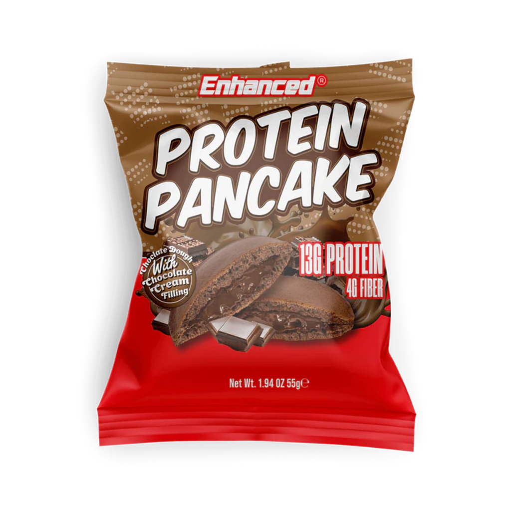 ENHANCED PROTEIN PANCAKE 프로틴 팬케이크 더블초코맛 다이어트빵 단백질 다이어트간식, 10개, 55g 49,900원