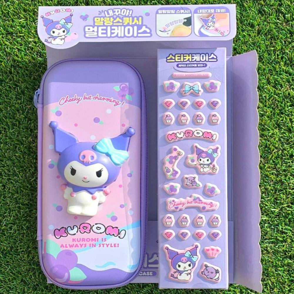 산리오 스퀴시 말랑 필통 대용량 어린이 초등학교 파우치 16,900원