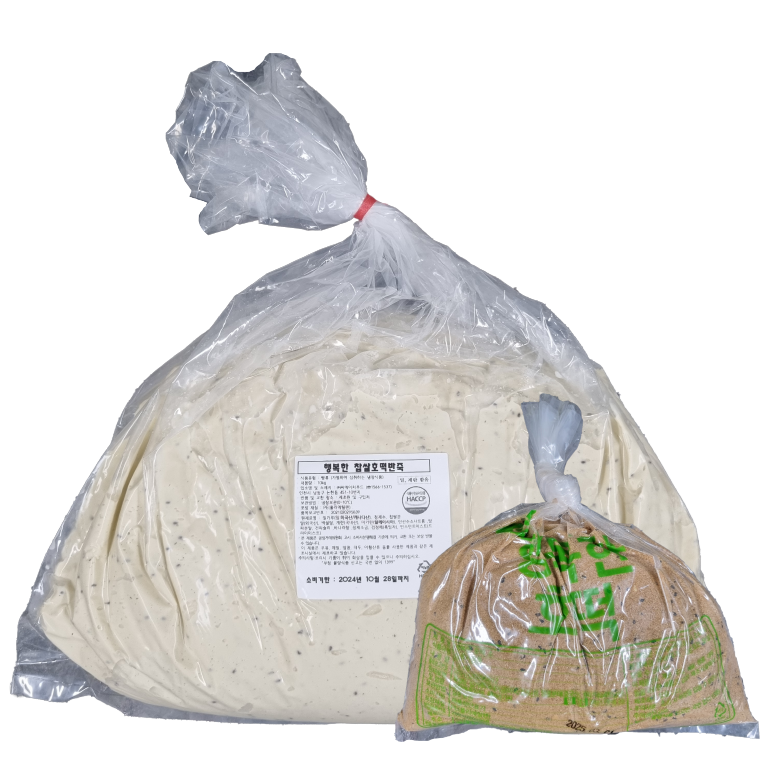 행복한 찹쌀호떡반죽(10kg)+호떡소(1.2kg) 38,000원