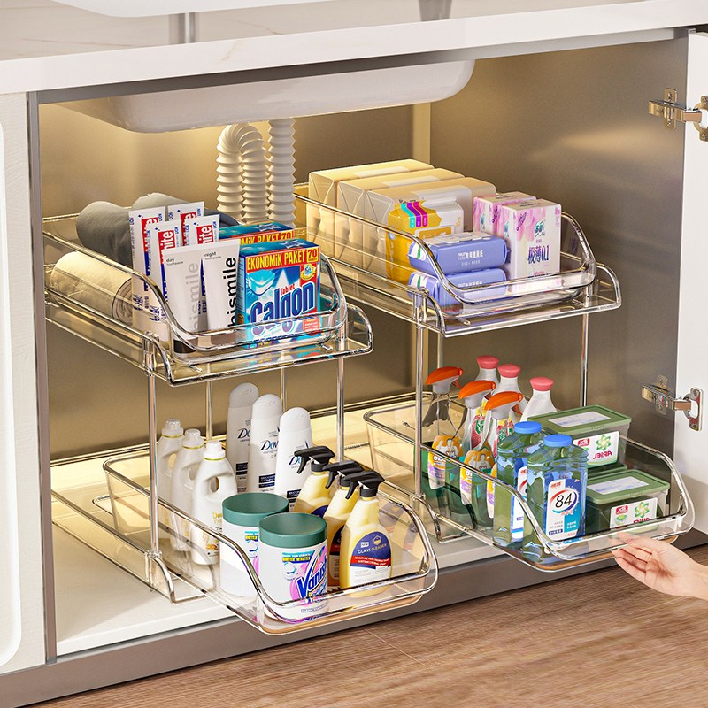 스피릿태드 주방 싱크대 슬라이딩 선반 양념동정리대 서랍형 수납선반 21,900원